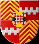 Het wapen van Maximiliaan van Egmond.